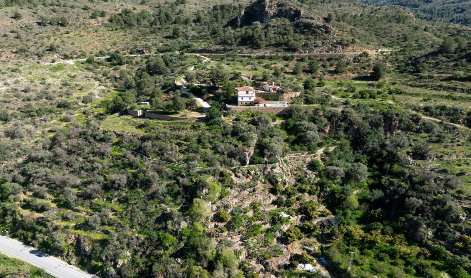 Breathtaking Velez Viewpoint Villa Velez de Benaudalla Exterior photo